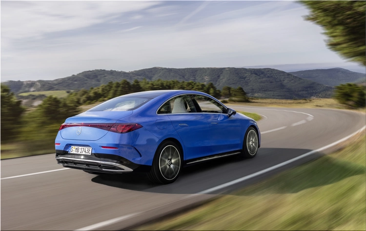 Mercedes-Benz CLA electric sedan