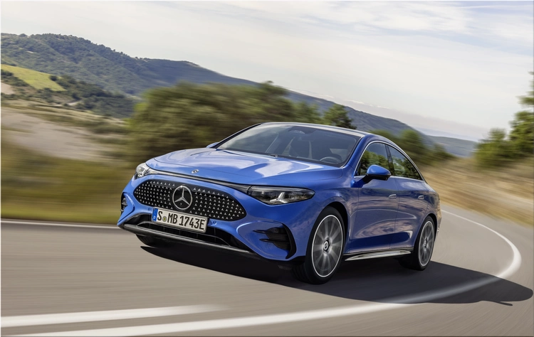 Mercedes-Benz CLA electric sedan