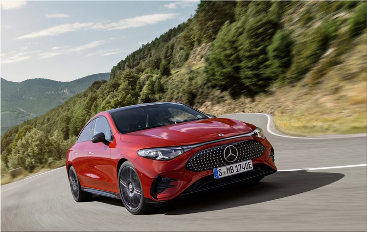 Mercedes-Benz CLA electric sedan