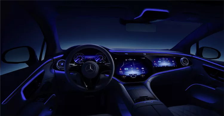 Mercedes-Benz EQS interior