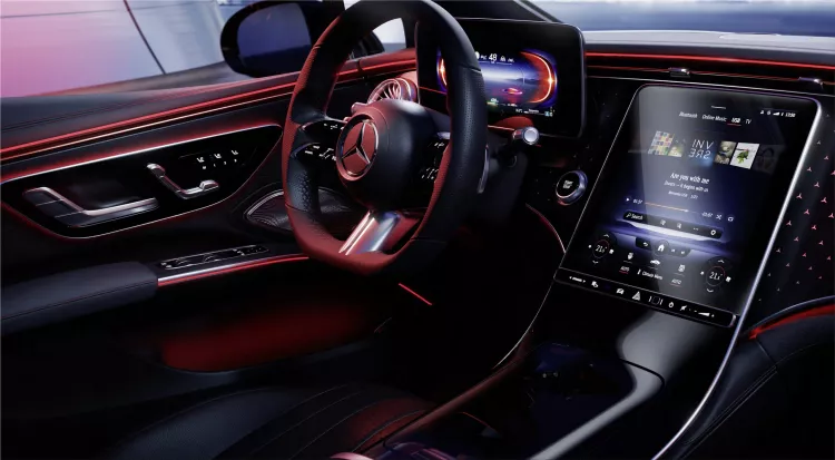 Mercedes-Benz EQS interior