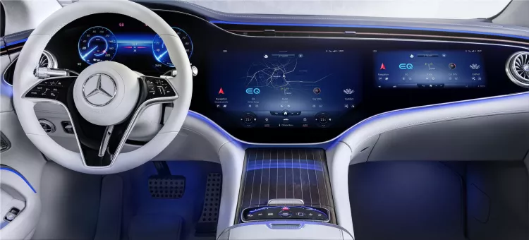 Mercedes-Benz EQS interior