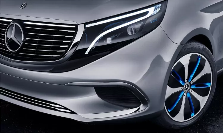 Mercedes-Benz EQV - electric minivan