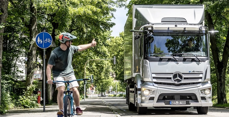 Mercedes-Benz eActros electric truck