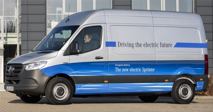 Mercedes-Benz eSprinter electric van