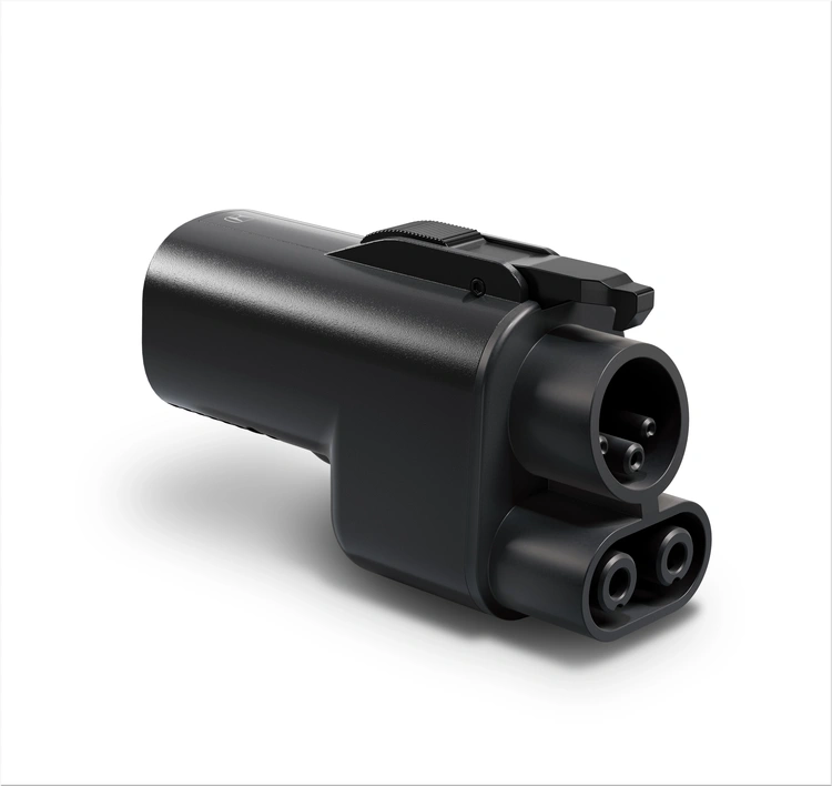 NACS-to-CCS DC fast-charging adapter