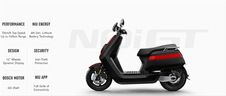 UQi GTS electric scooter