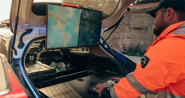 Nissan RE-LEAF disaster recovery electric vehicle