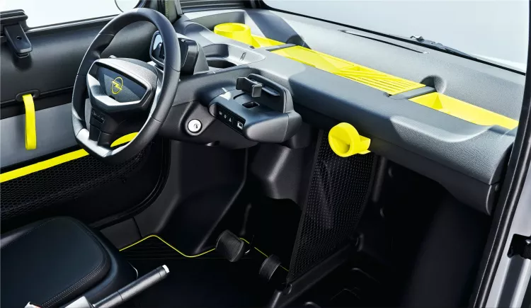 Opel Rocks-e is an electric vehicle