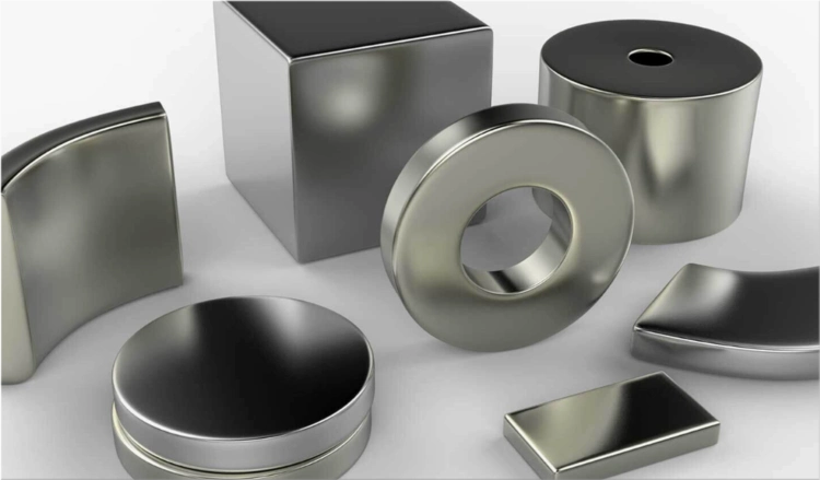 Permanent recycled magnets
