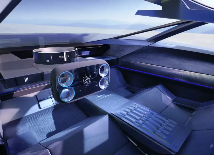 Peugeot Inception electric car