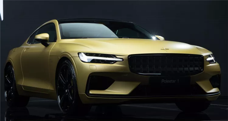 Polestar 1 Gold electric car