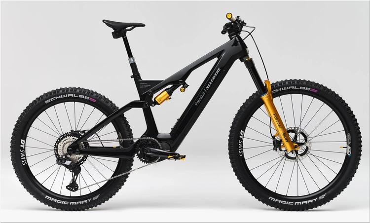 Polestar and Allebike electric mountain bike