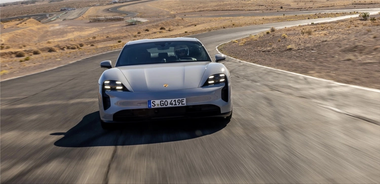 Porsche Taycan GTS electric sports car