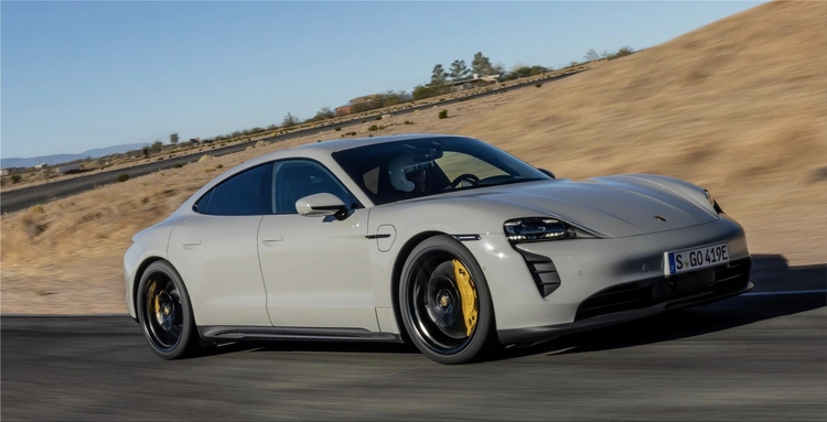 Porsche Taycan GTS electric sports car