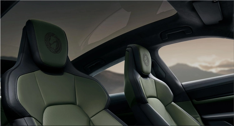 Porsche Taycan Turbo S Celestial Jade