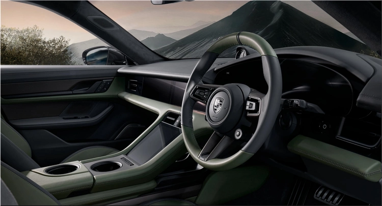 Porsche Taycan Turbo S Celestial Jade