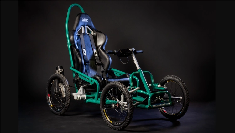 Quadrix Axess e3 all-terrain electric wheelchair