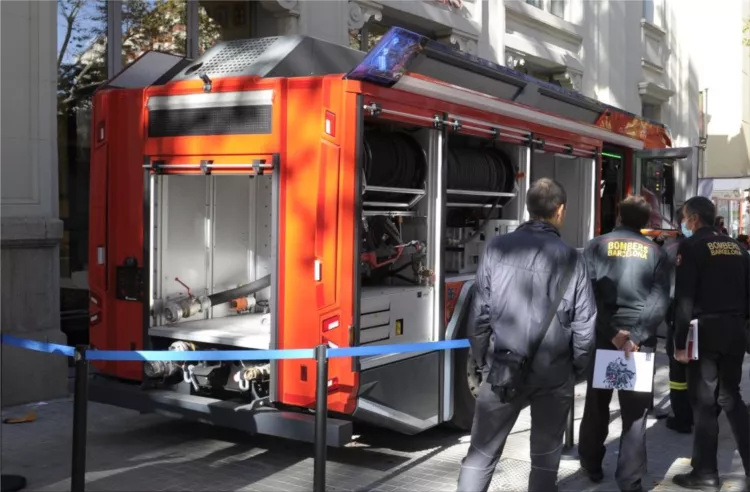 electric fire truck