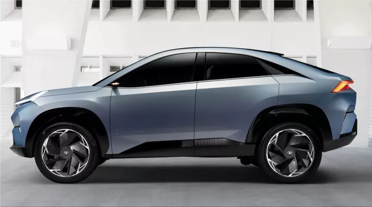 Tata Curvv electric coupe SUV