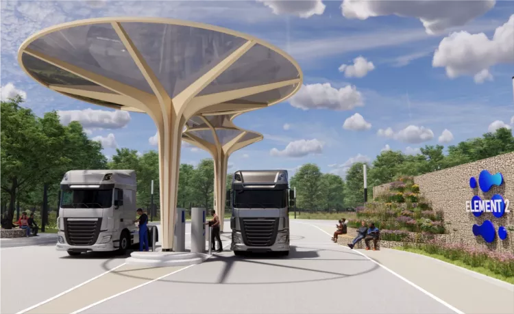 Tevva hydrogen-electric truck