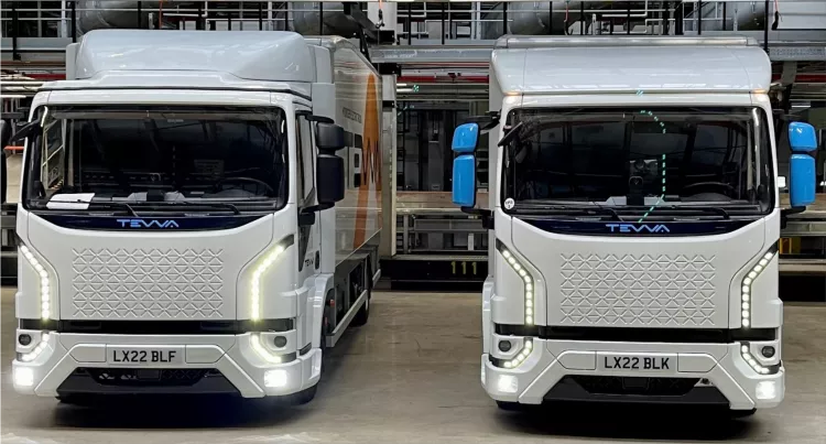 Tevva hydrogen-electric truck