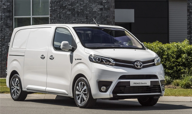 Toyota Proace Electric minivan