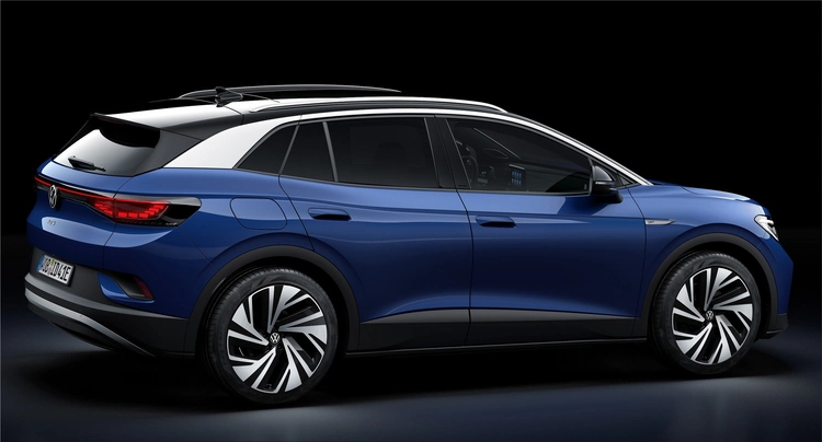 Volkswagen ID 4 fully electric SUV