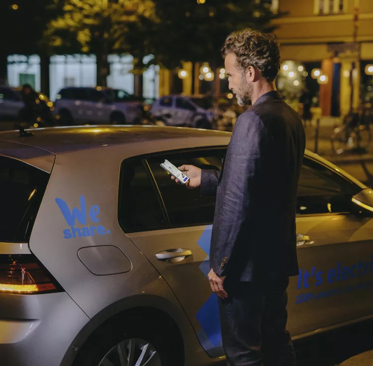 Volkswagen car sharing service - Weshare - will arrive in Spain