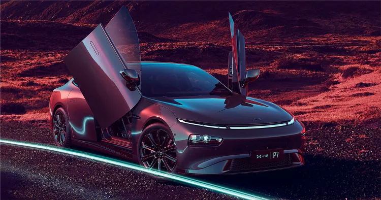 XPeng P7 Wing Limited Edition electric car