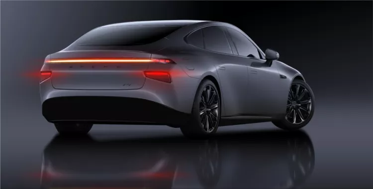 XPeng P7 Wing electric car