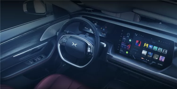 XPeng P7 Wing electric car