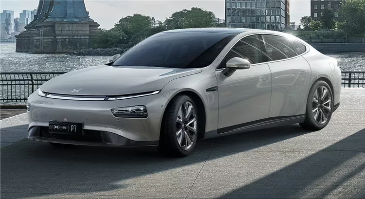 XPeng P7 Wing electric car