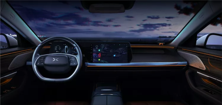 XPeng P7 Wing electric car
