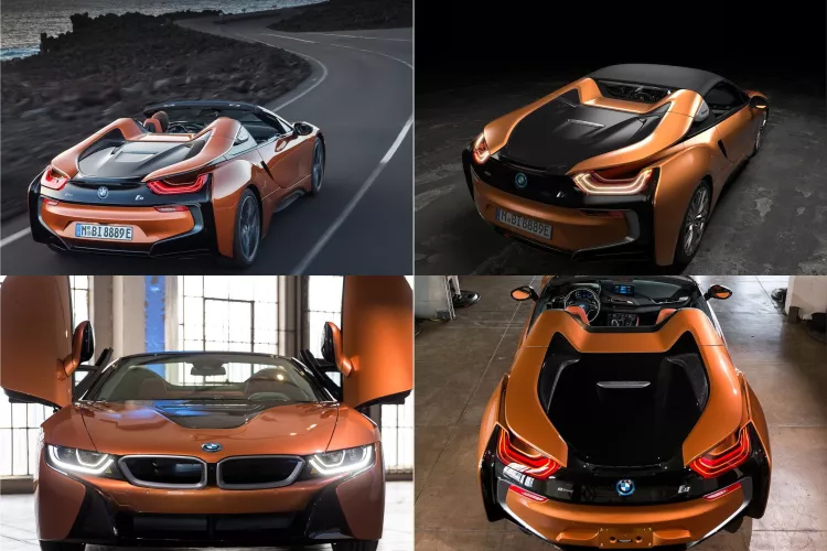 BMW i8 Roadster plug-in hybrid sports car