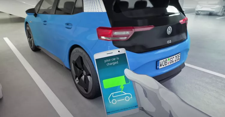 charging robot for electric vehicles