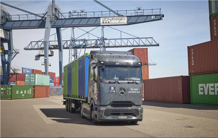 eActros 600 Electric Truck