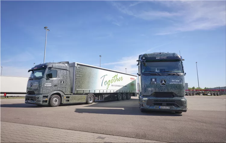 eActros 600 Electric Truck
