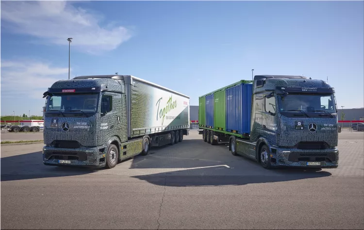 eActros 600 Electric Truck