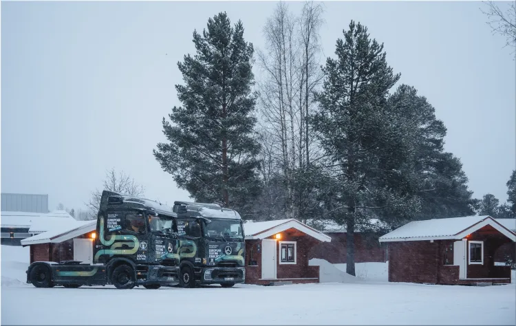 eActros 600 electric truck