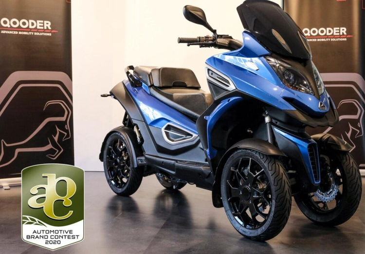 eQooder four wheel electric motorcycle