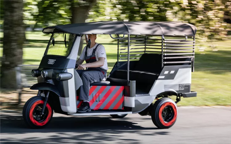 Electric rickshaws