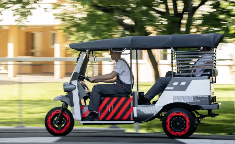 Electric rickshaws