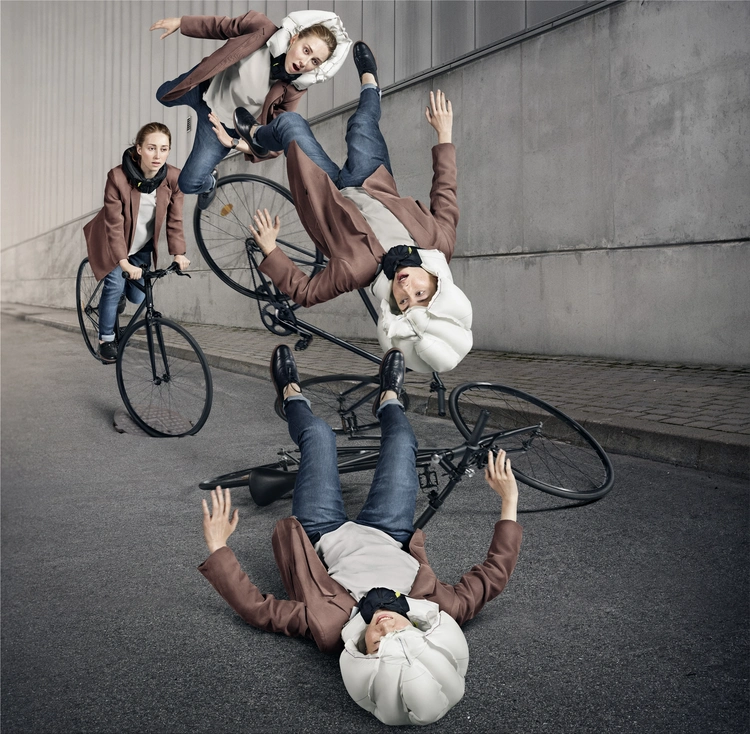 Hövding bicycle airbag