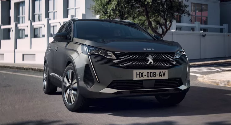 Peugeot 3008 electric car