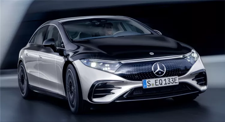 Mercedes-Benz EQS electric car