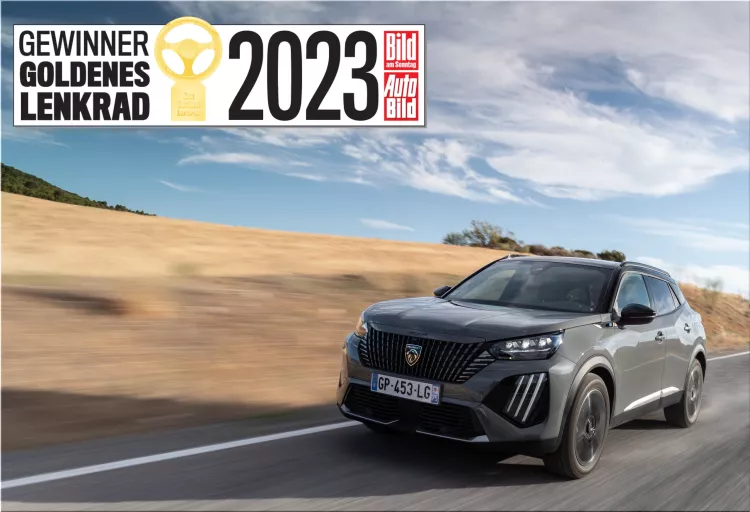 The New Peugeot e-2008 Wins the Golden Steering Wheel: What Makes It a Great Electric SUV?