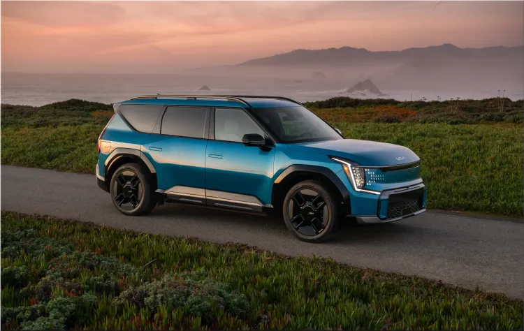 2025 Kia EV9 Pricing Revealed: Luxury Electric SUV Starts Below $55,000