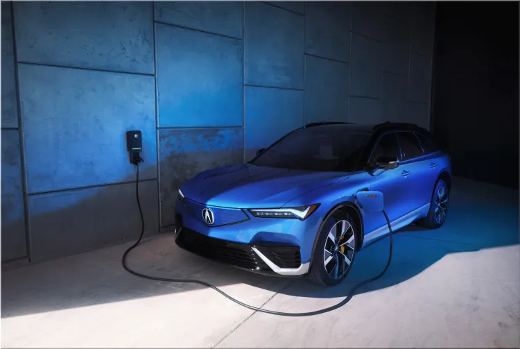 Acura ZDX charging