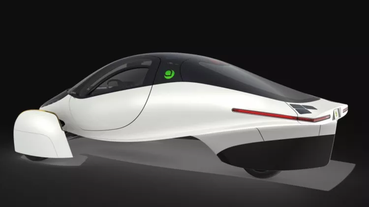 Aptera is a three-wheeled electric car and a range up to 1,600km